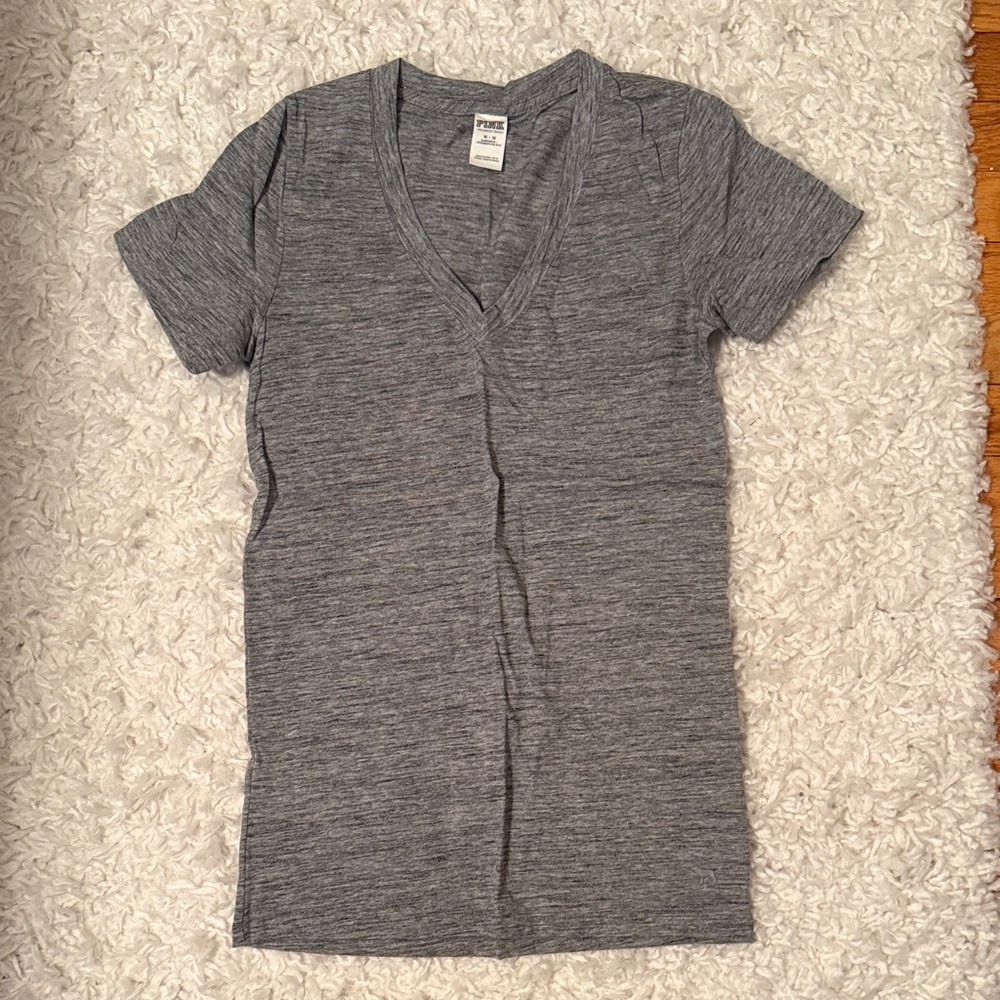 Heather Gray V-Neck T-Shirt